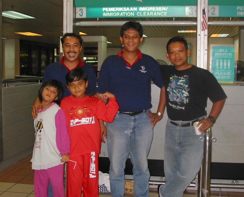 Kuching airport (LTA) farewell